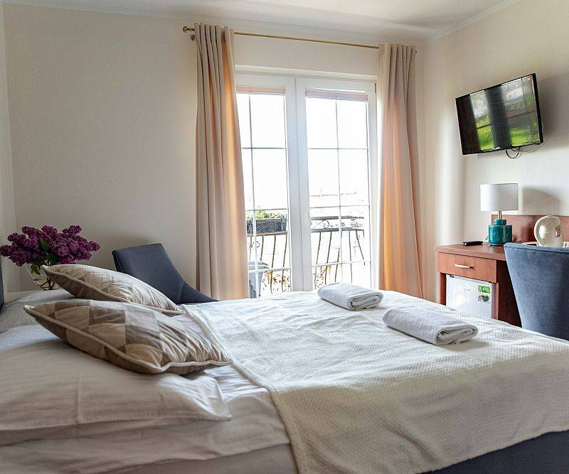 Pokój dwuosobowy Villa Baltica w Łebie